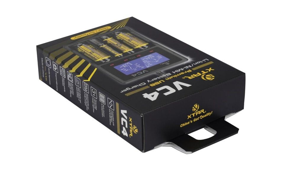 XTAR VC4SL battery charger to Li-ion / Ni-MH / Ni-CD 18650_7