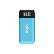 XTAR PB2S red battery charger / power bank to Li-ion 18650 / 20700 / 21700_1