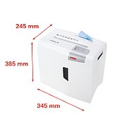 HSM shredstar X8 document shredder  4.5 x 30 mm + separate CD-cutting mechanism