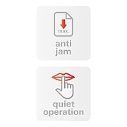 HSM shredstar X13 document shredder  4 x 37 mm + separate CD-cutting mechanism