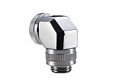 PHANTEKS Rotary Hard Tube Fitting 12mm 90 Degree G1/4 - chrome  rotatable_2