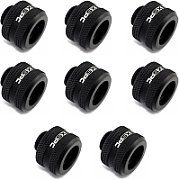 XSPC connector G1/4  to 14mm hardtube  black matt - 8 pieces_1