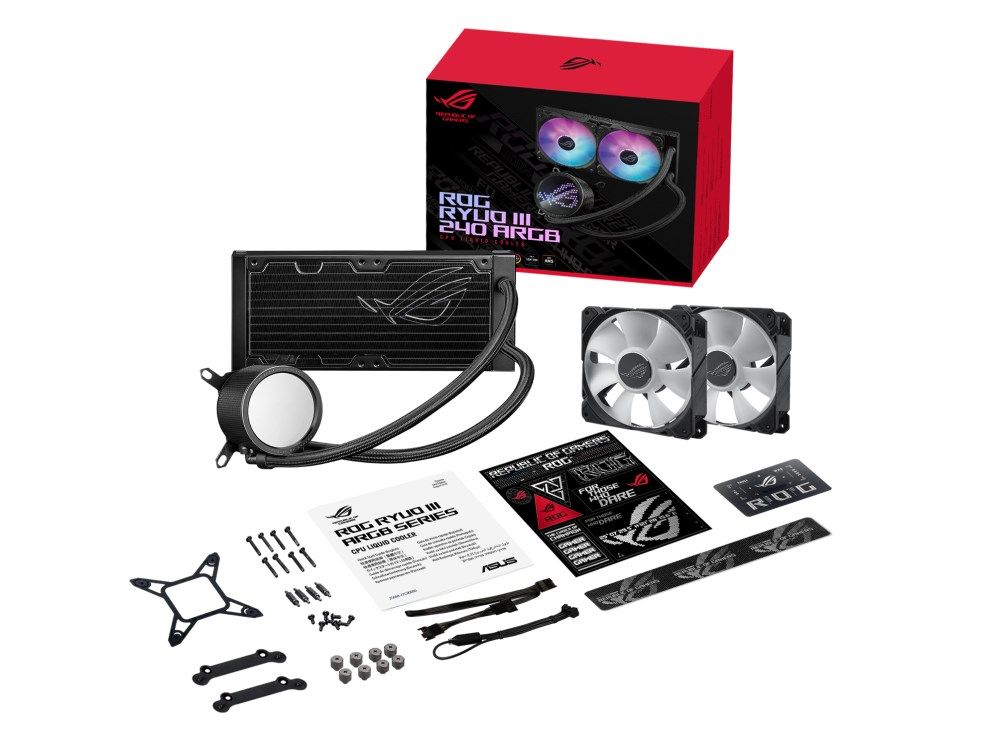 ASUS ROG Ryuo III 240 ARGB Processor Liquid cooling kit 12 cm Black_5