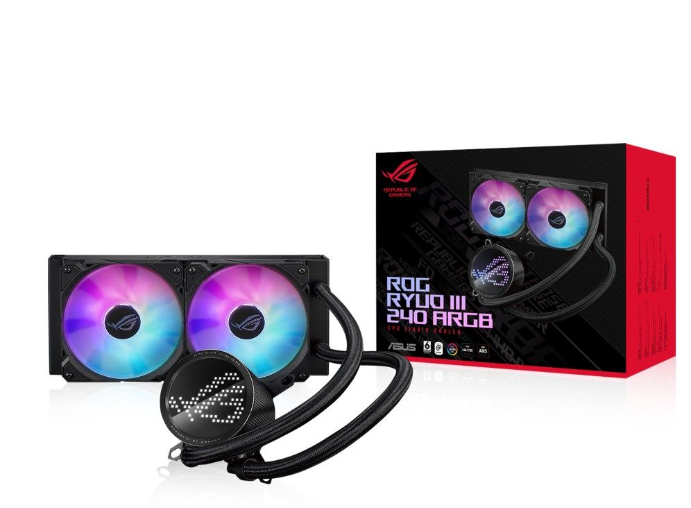 ASUS ROG Ryuo III 240 ARGB Processor Liquid cooling kit 12 cm Black_6