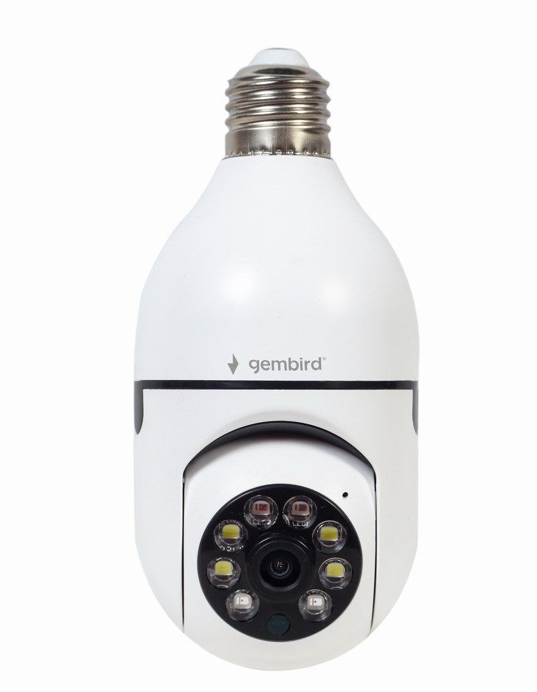 Gembird TSL-CAM-WRHD-01 Smart rotating wifi camera  E27  1080p_2