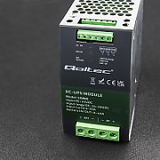 Qoltec 50886 Module UPS DC for DIN rail | 40A | 24V_5