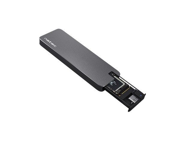 NATEC SSD ENCLOSURE RHINO M.2 NVME ALUMINIUM_5