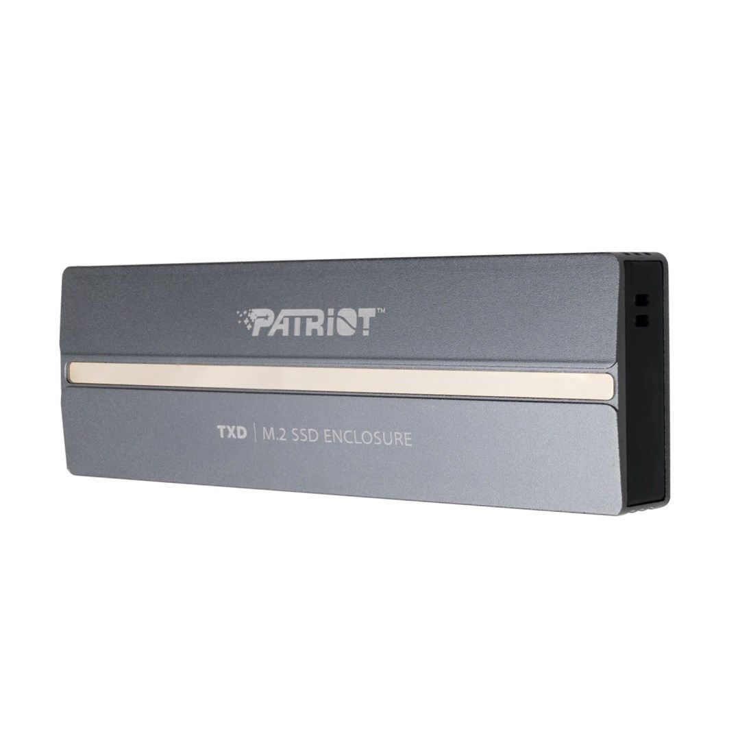 Patriot TXD obudowa USB3.2 do SSD M.2 NVMe 1.3  do 8TB - Aluminium_2