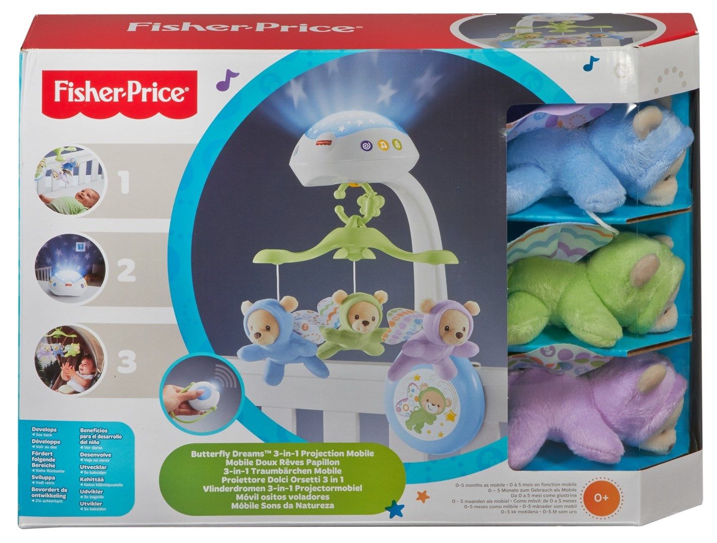 Fisher-Price Teddy Bear Carousel CDN41 p2 MATTEL_14