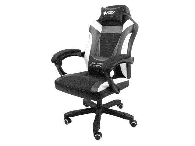 FURY GAMING CHAIR AVENGER M+ BLACK AND WHITE_5