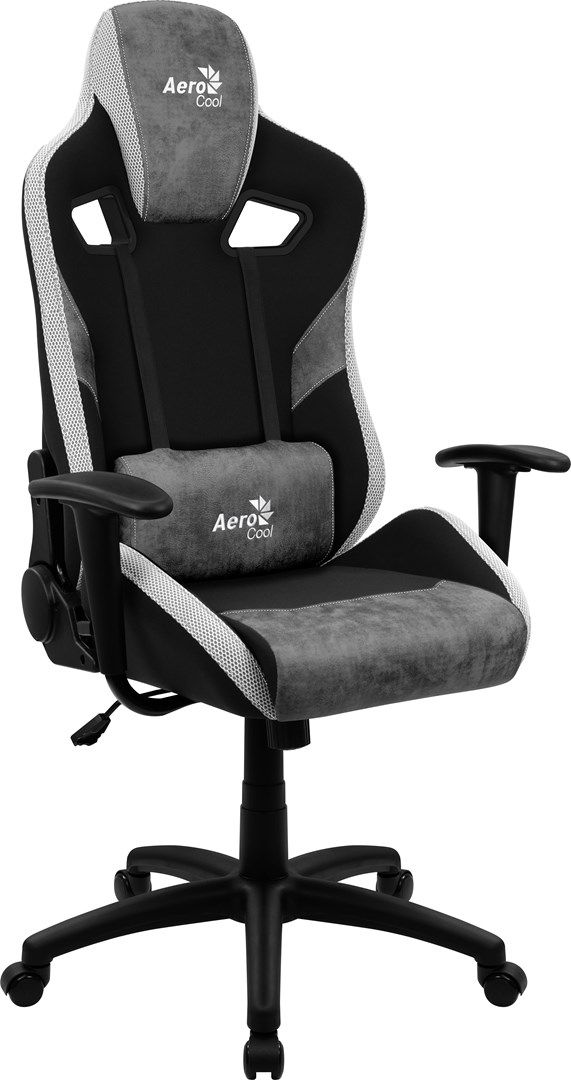 Aerocool COUNT AeroSuede Universal gaming chair Black  Grey_6