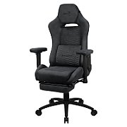 Aerocool ROYALSLATEGR Premium Ergonomic Gaming Chair Legrests Aerosuede Technology Grey_1