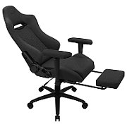 Aerocool ROYALASHBK Premium Ergonomic Gaming Chair Legrests Aeroweave Technology Black_3