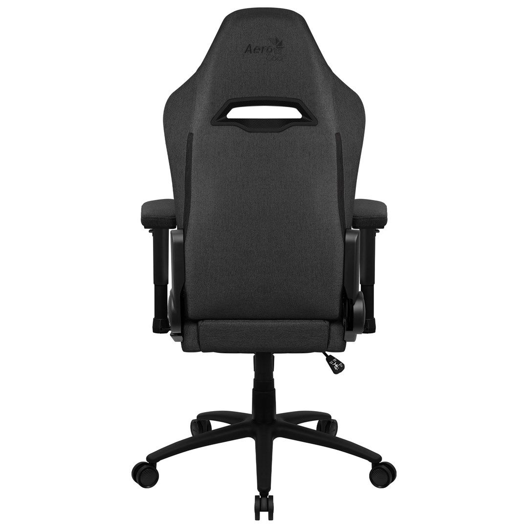 Aerocool ROYALASHBK Premium Ergonomic Gaming Chair Legrests Aeroweave Technology Black_5