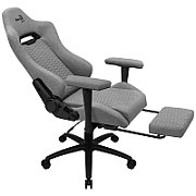 Aerocool ROYALASHGR Premium Ergonomic Gaming Chair Legrest Aeroweave Technology Grey_3