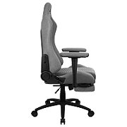 Aerocool ROYALASHGR Premium Ergonomic Gaming Chair Legrest Aeroweave Technology Grey_4