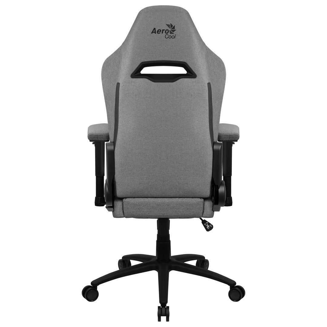 Aerocool ROYALASHGR Premium Ergonomic Gaming Chair Legrest Aeroweave Technology Grey_5