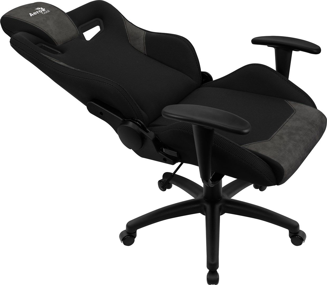 Aerocool COUNT AeroSuede Universal gaming chair Black_6