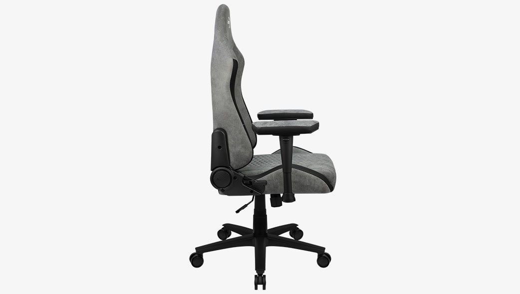 Aerocool Crown AeroSuede Universal gaming chair Padded seat Stone Grey_5