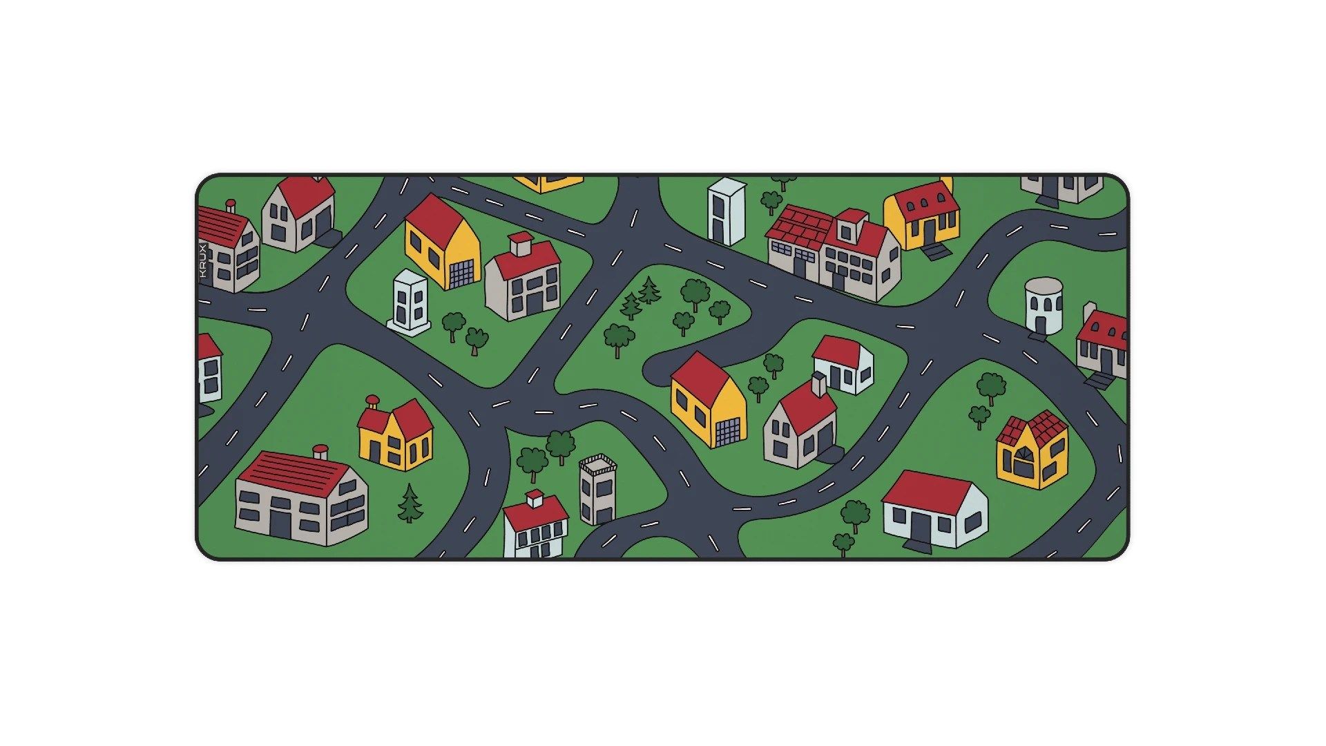 Krux Space CITY XXL mouse pad_4