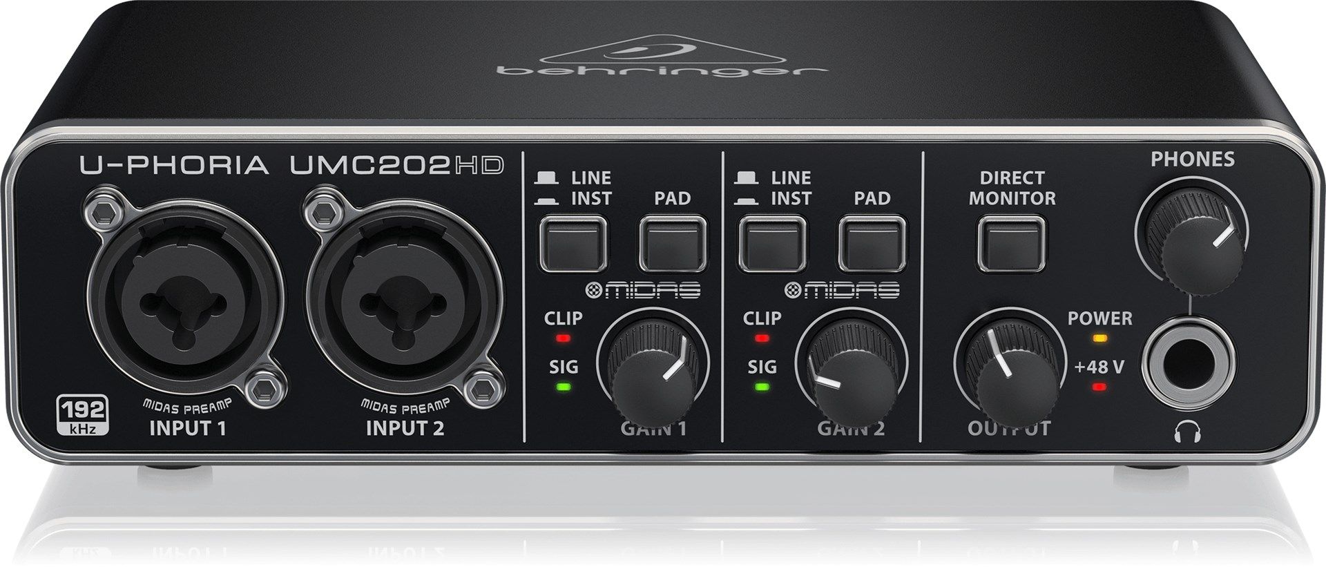 Behringer UMC202HD recording audio interface_2