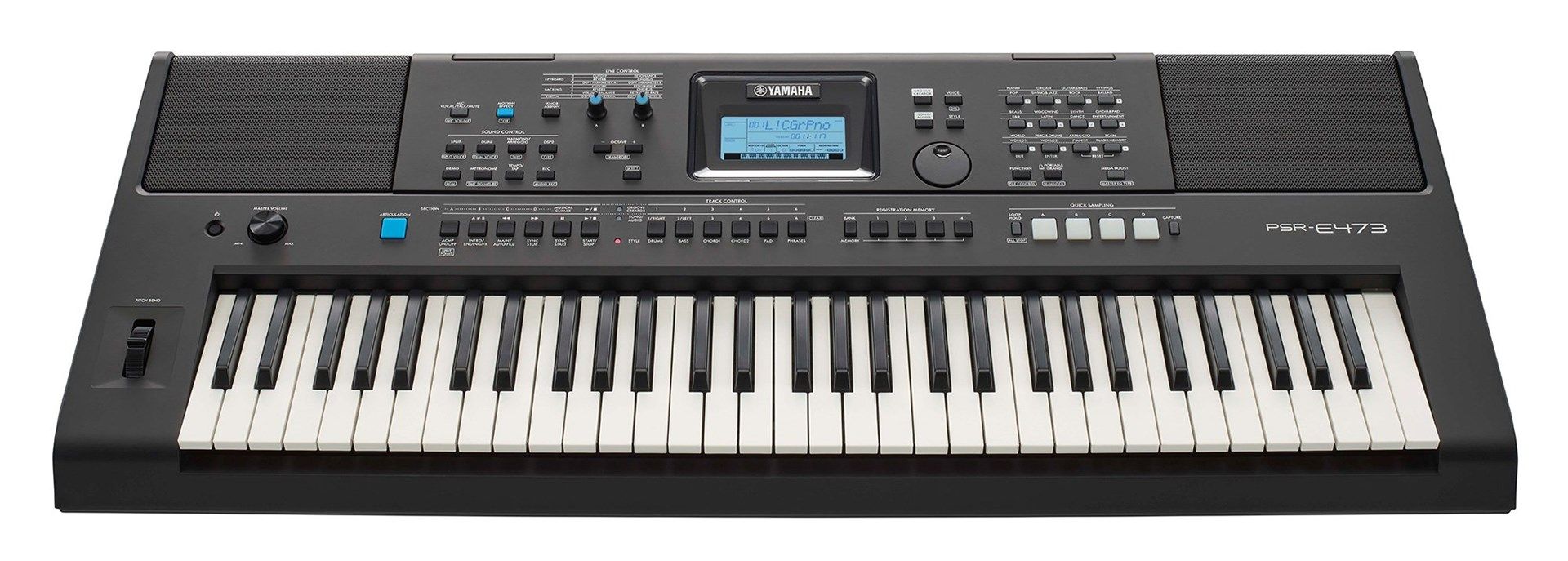 Yamaha PSR-E473 synthesizer Digital synthesizer 61 Black_5