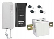 INTERCOM CYFRAL COSMO 1-TENANT BLACK_1