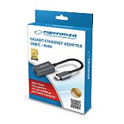 Esperanza ENA102 ETHERNET 1000 MBPS ADAPTER USB C-RJ45_2