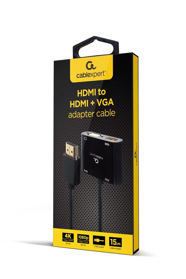 Gembird A-HDMIM-HDMIFVGAF-01 interface cards/adapter HDMI  VGA_5