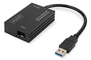 USB 3.0 Type A to Gigabit SFP Port Adapter (Without SFP Module)