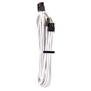 Corsair Premium Sleeved PCIe Single Cable  Twin Pack (Gen 4) - White_1