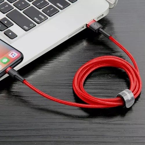 Baseus CALKLF-C09 lightning cable 2 m Red_3