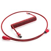 CableMod PRO Coiled Keyboard Cable USB-C to USB Type A  Republic Red - 150cm_1