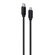 Gembird CCDB-mUSB2B-CMCM-6 Cotton braided Type-C male-male USB cable with metal connectors  1.8 m  black color_2