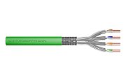 Installation cable DIGITUS cat.8.2  S/FTP  Dca  AWG 22/1  LSOH  100m  green_1