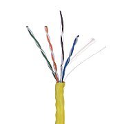 LANBERG UTP CABLE 1GB/S 305M WIRE CCA YELLOW_2