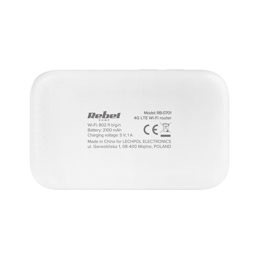 Rebel RB-0701 wireless router Single-band (2.4 GHz) 3G 4G_4