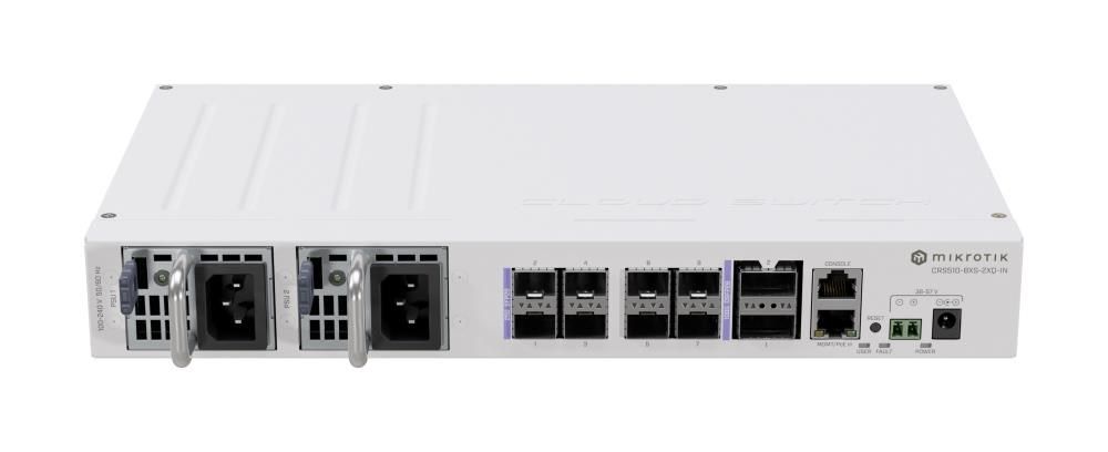 Switch Mikrotik CRS510-8XS-2XQ-IN, 25 Gbps,100 Gbps