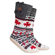 Glovii GQ4M slippers Slipper boot Unisex uni Grey  Red  White_1