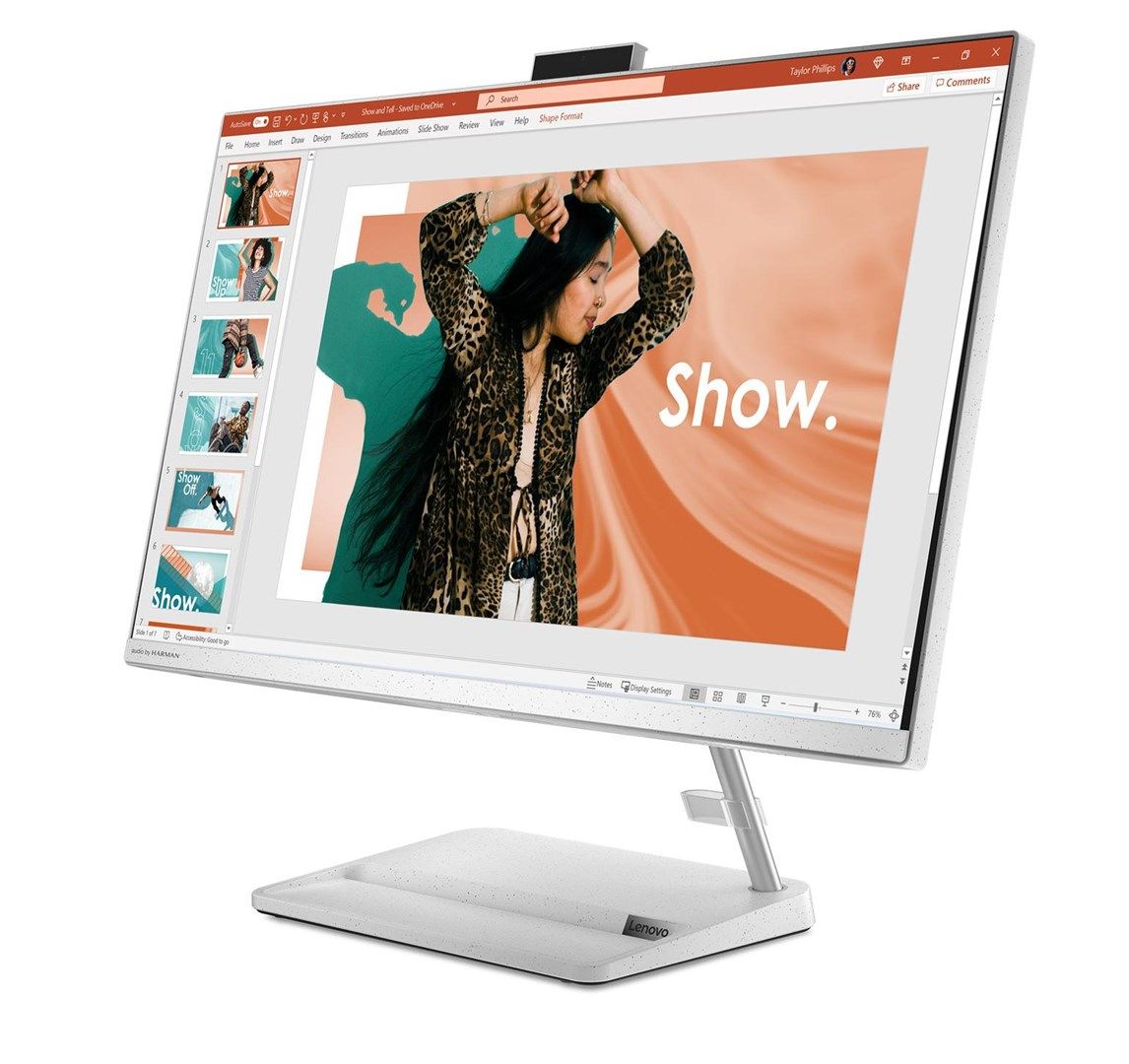 Lenovo IdeaCentre 3 Intel® Core™ i5 68.6 cm (27 ) 1920 x 1080 pixels 16 GB DDR4-SDRAM 512 GB SSD All-in-One PC Wi-Fi 5 (802.11ac) White_3