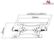 Maclean MC-764 - Laptop stand  monitor  suitable for spring-loaded grip_2