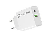 NATEC NETWORK CHARGER RIBERA USB-A+USB-C 20W PD_6