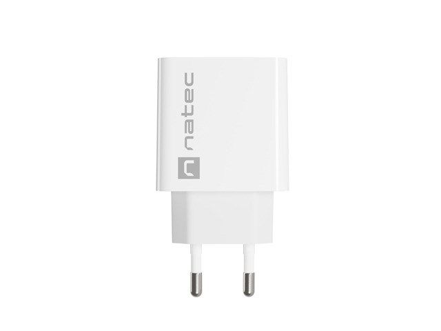 NATEC NETWORK CHARGER RIBERA USB-A 18W WHITE_2