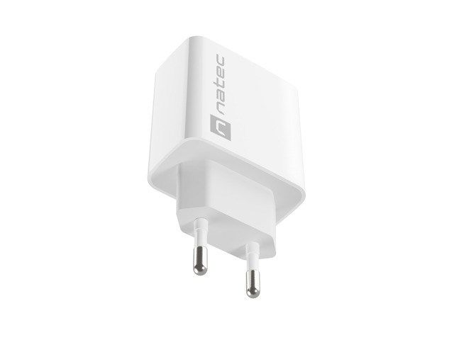 NATEC NETWORK CHARGER RIBERA USB-A 18W WHITE_5