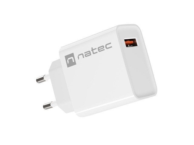 NATEC NETWORK CHARGER RIBERA USB-A 18W WHITE_6