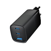 Gembird TA-UC-PDQC65-01-BK 3-port 65 W GaN USB PowerDelivery fast charger  black_4