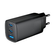 Gembird TA-UC-PDQC65-01-BK 3-port 65 W GaN USB PowerDelivery fast charger  black_7