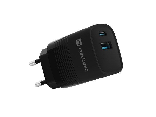 NATEC CHARGER RIBERA GAN 1X USB-A + 1X USB-C 30W_9