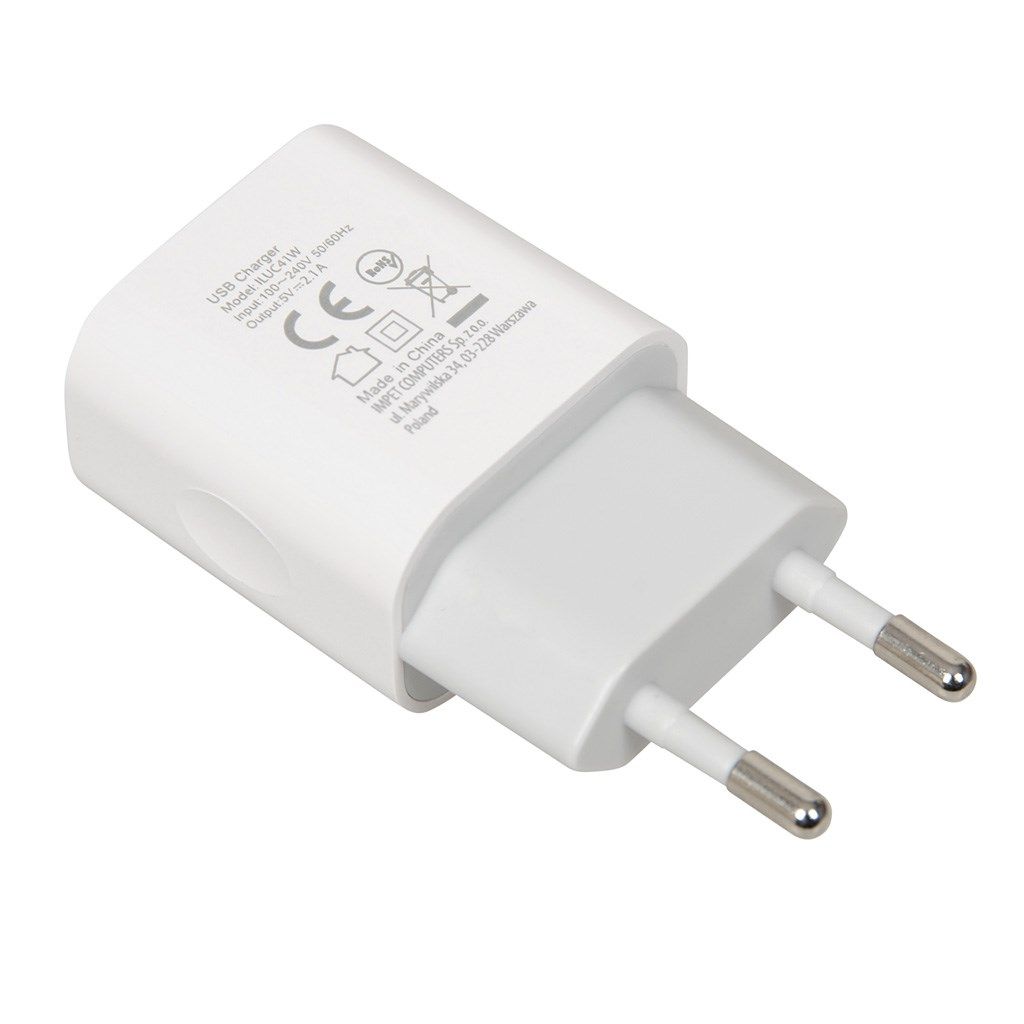 iBOX C-41 universal charger with micro USB cable  white_6