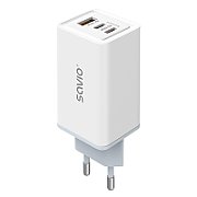 SAVIO LA-07 GaN 65W mains charger  USB  QC4.0+  PD 3.0  White_9